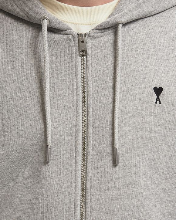 CONTRASTED AMI DE COEUR HOODIE