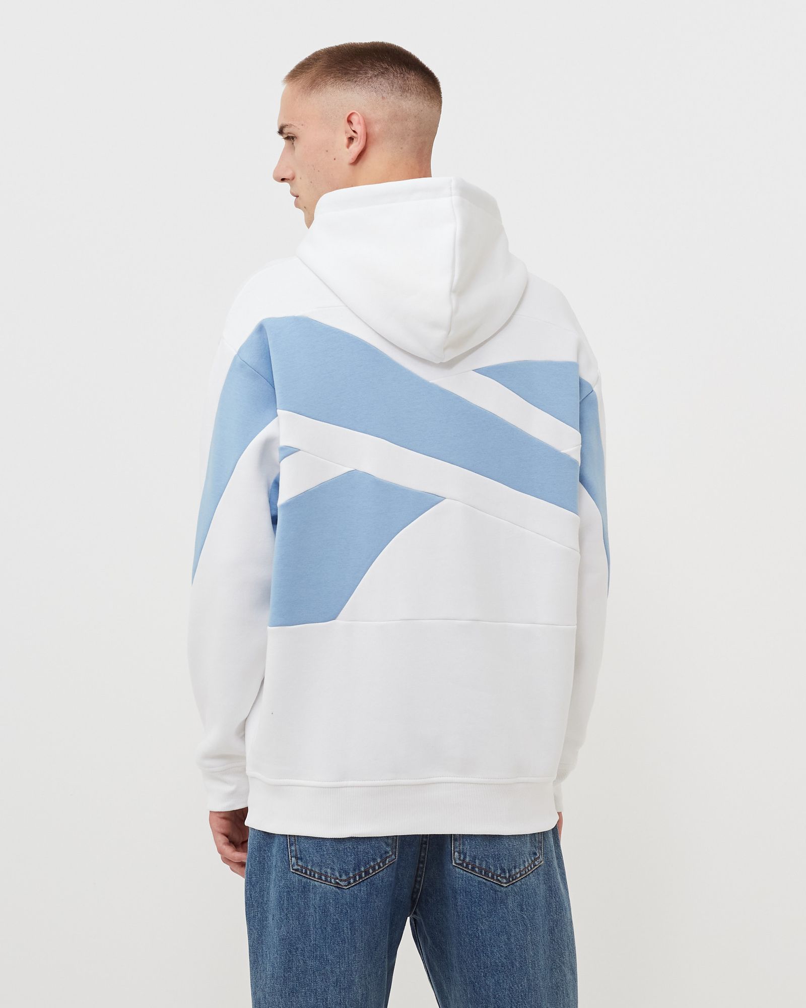 Basketball Back Vector Fleece Hoodie