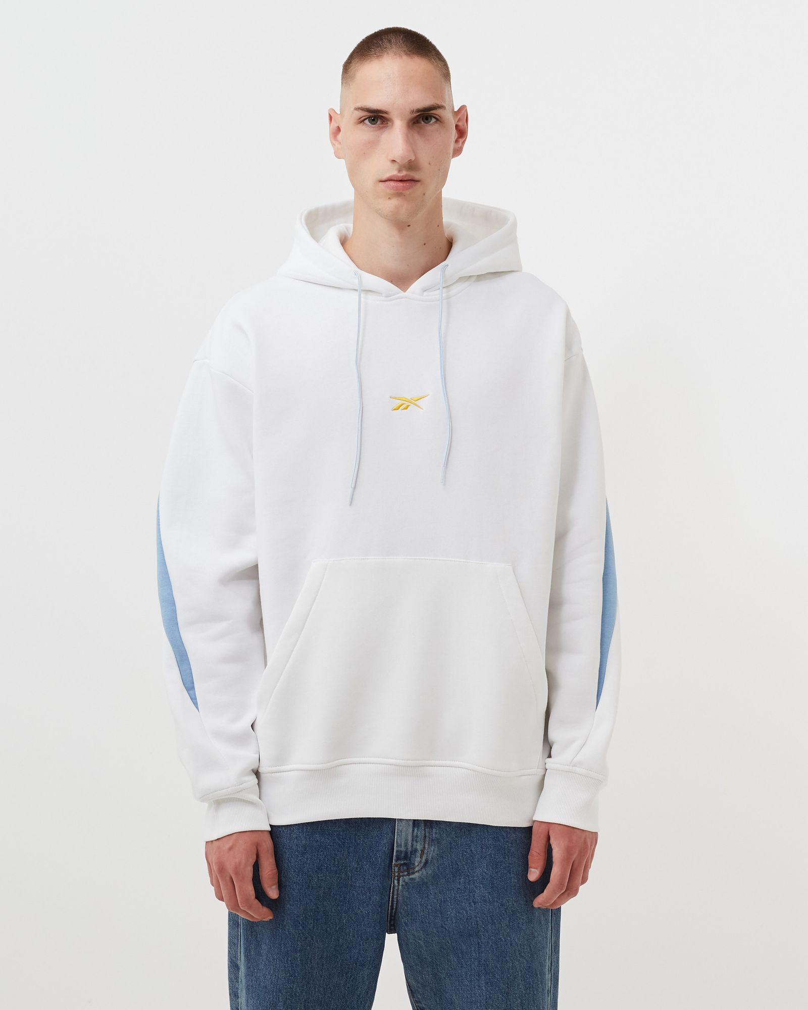 Basketball Back Vector Fleece Hoodie