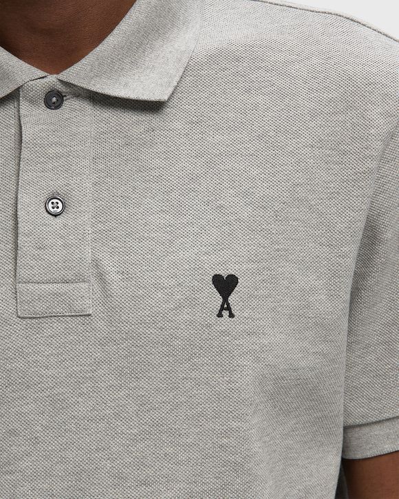 CONTRASTED AMI DE COEUR POLO SHIRT