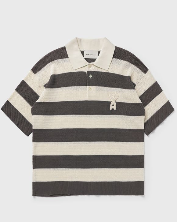 SHORT SLEEVES POLO WITH AMI DE COEUR PATCH
