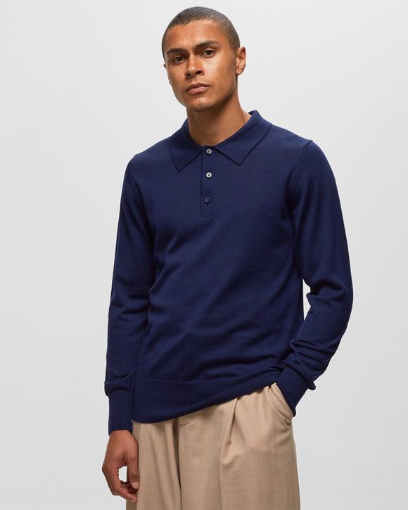 TONAL POLO SWEATER