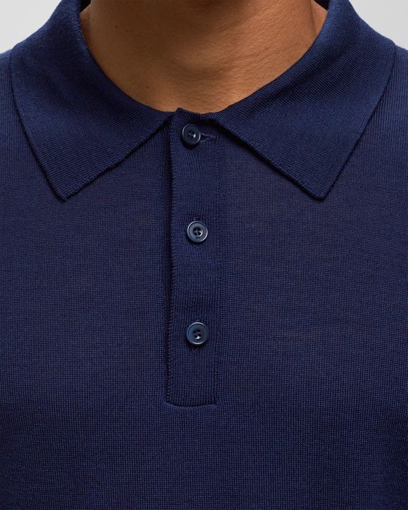 TONAL POLO SWEATER
