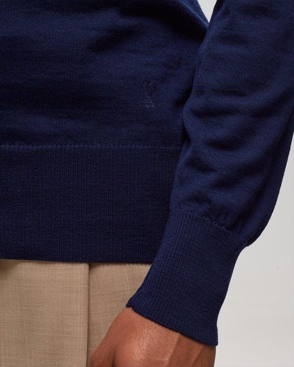 TONAL POLO SWEATER