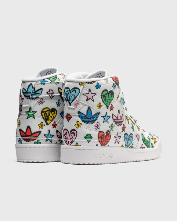 Adidas ADIDAS x JEREMY SCOTT FORUM 84 HI MONO White - FTWWHT/FTWWHT/CBLACK