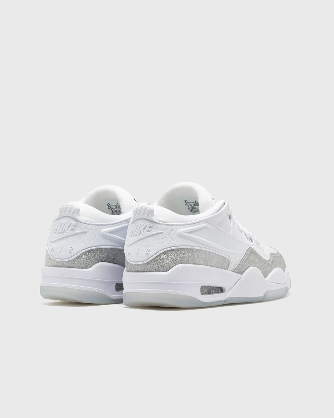 Jordan 4 RM Premium White Black Smoke Grey Fire Red Men's