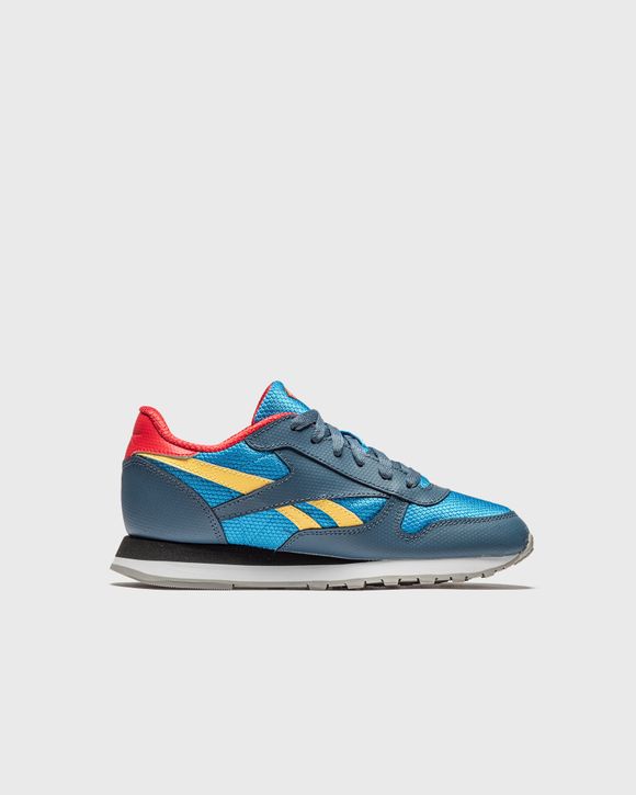 Reebok classic blue red clearance yellow