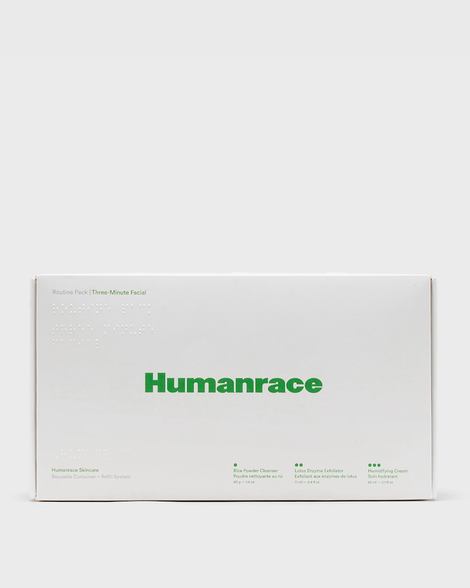 ROUTINE PACK: THREE MINUTE FACIAL