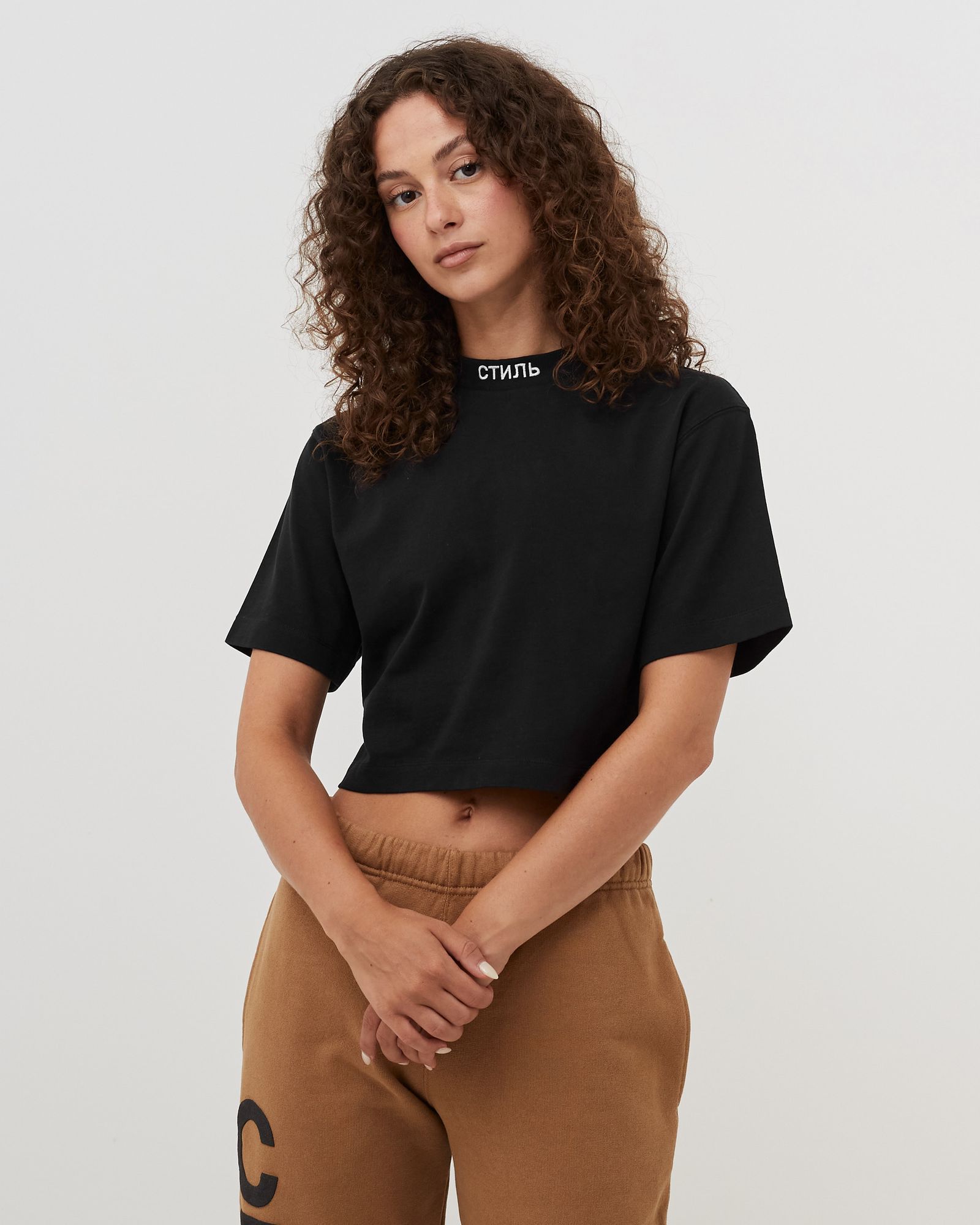WMNS CROP SHORTSLEEVE TEE