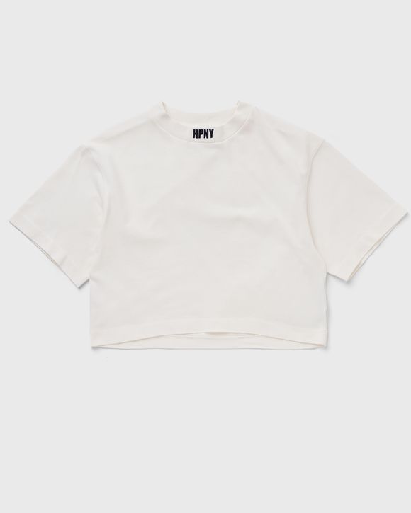 Heron Preston HPNY EMB CROP SS TEE White | BSTN Store