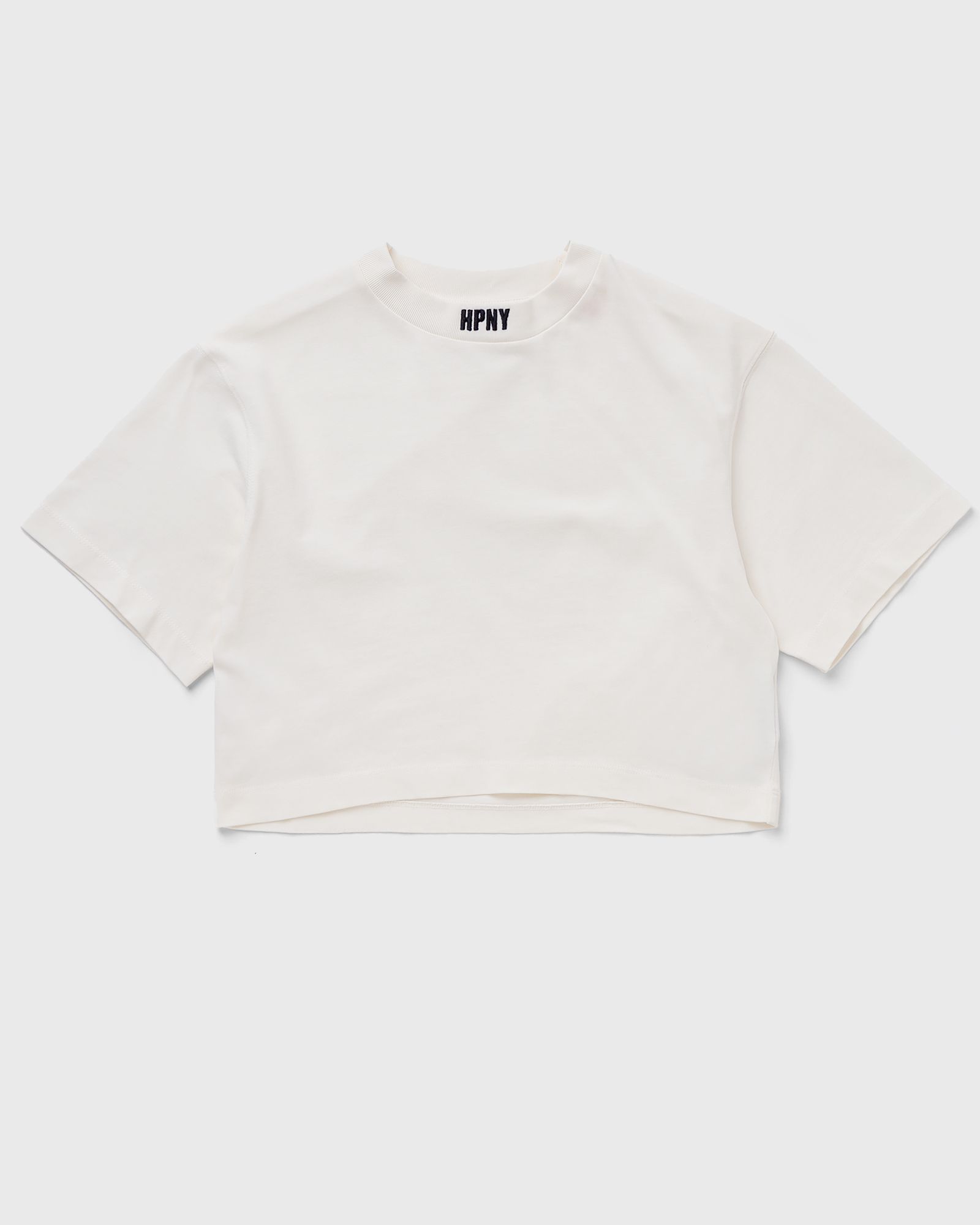 HPNY EMB CROP SS TEE
