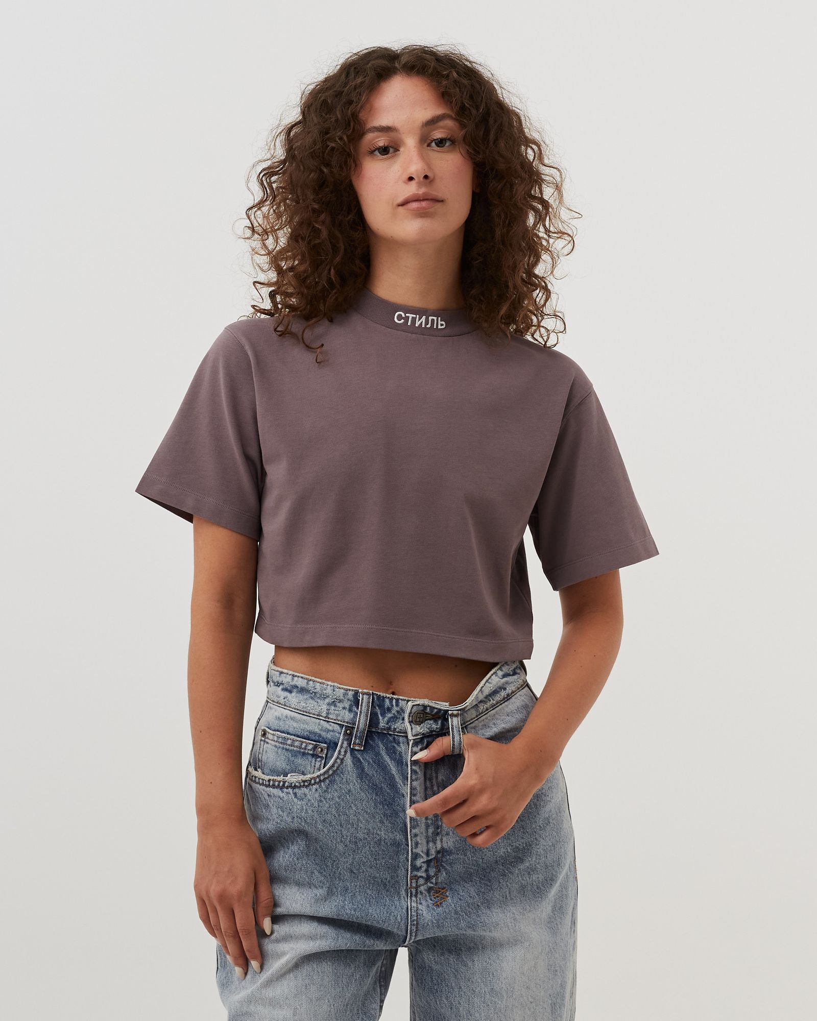 WMNS CROP SHORTSLEEVE TEE