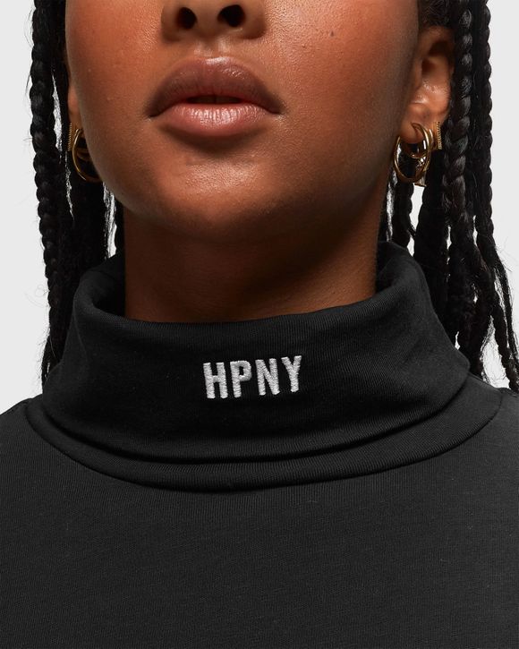 Heron Preston HPNY EMB LS ROLLNECK Black | BSTN Store