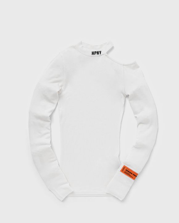 HPNY EMB CUT SHOULDER TOP