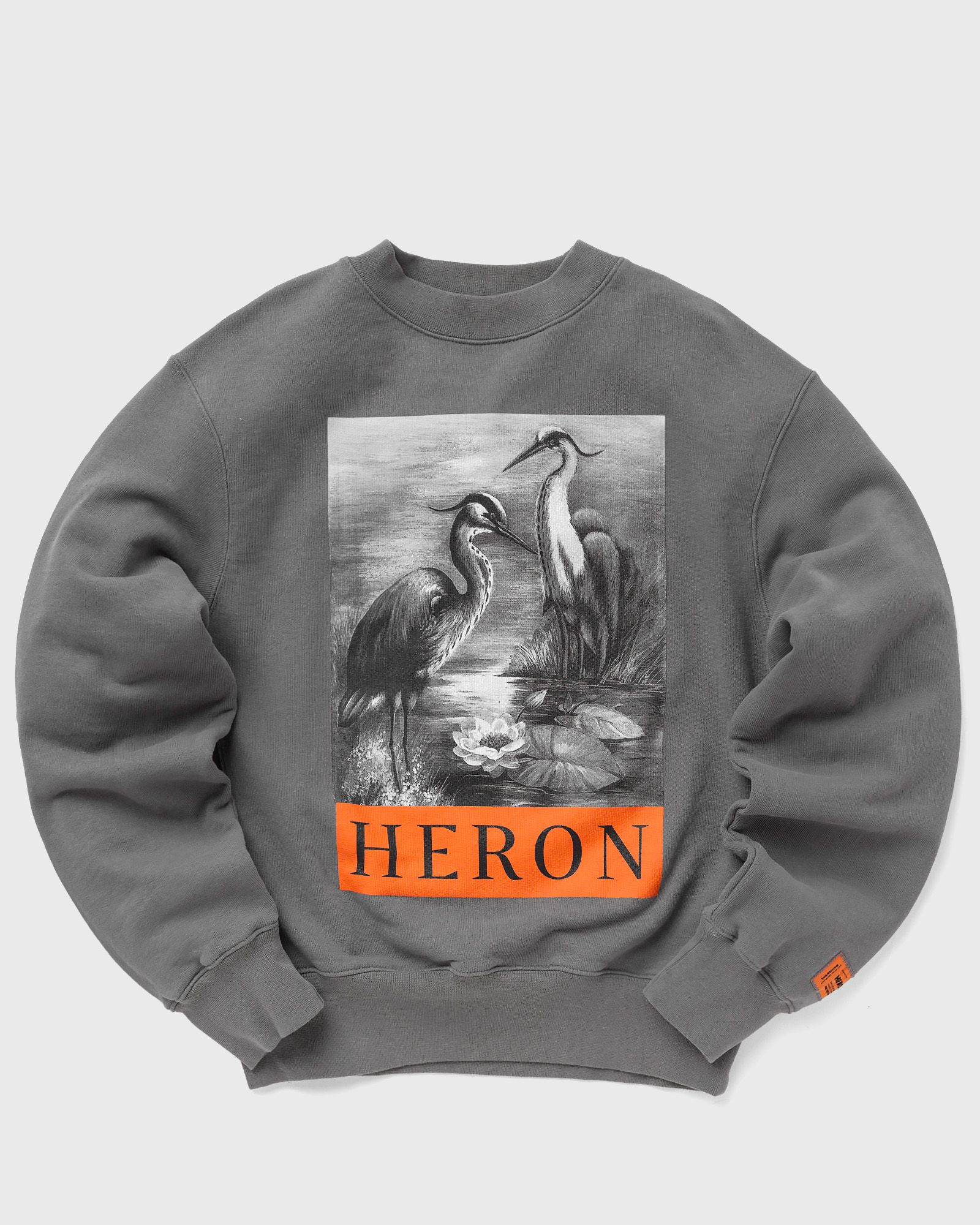 HERON BW CREWNECK