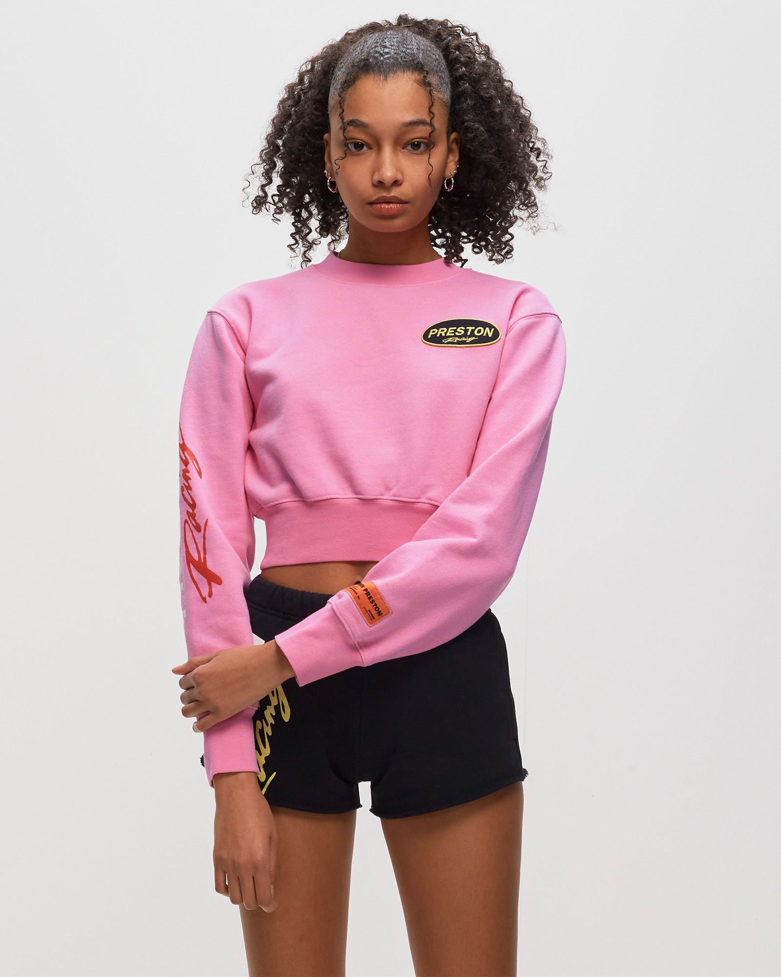 PRESTON RACING CROP CREWNECK