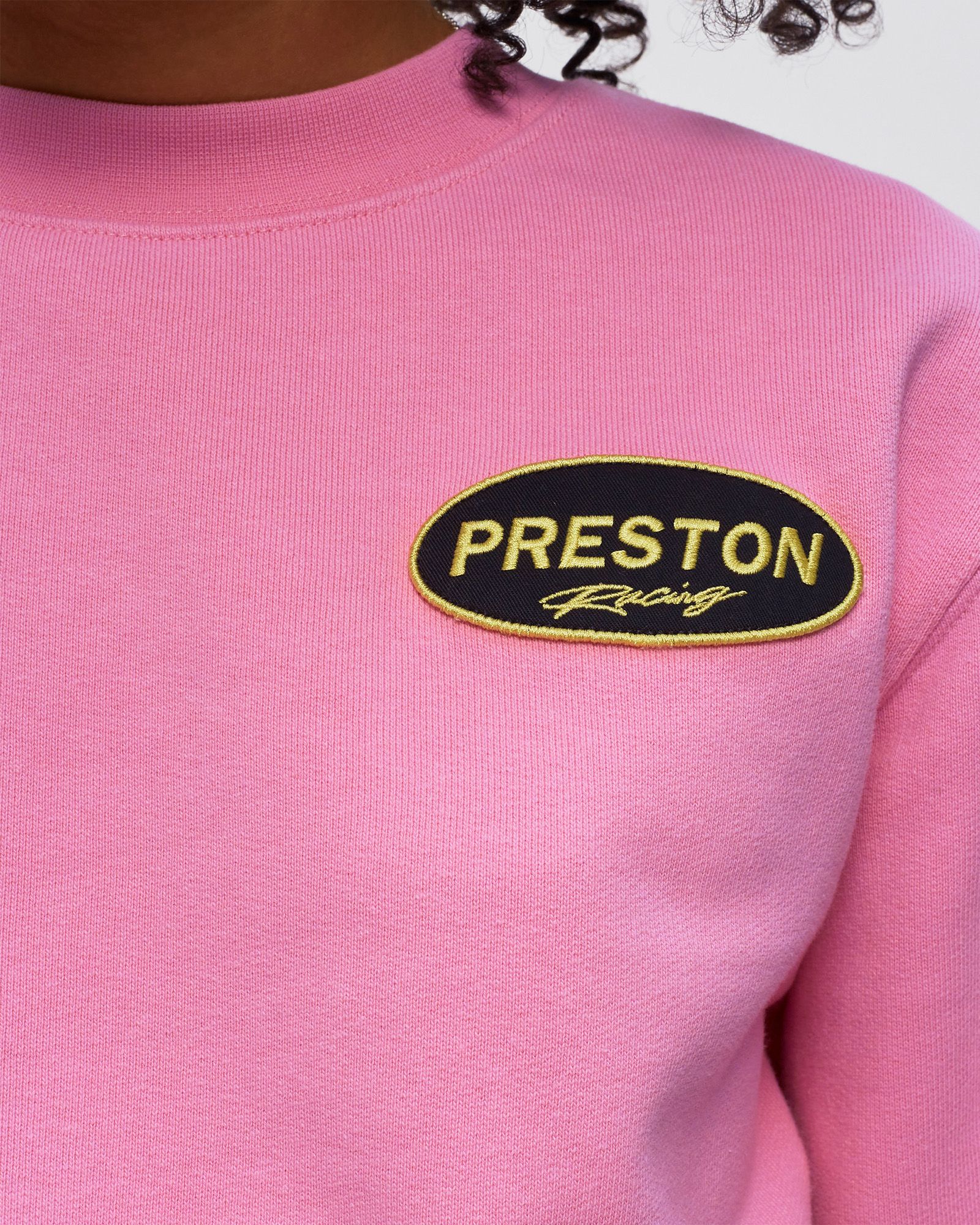 PRESTON RACING CROP CREWNECK