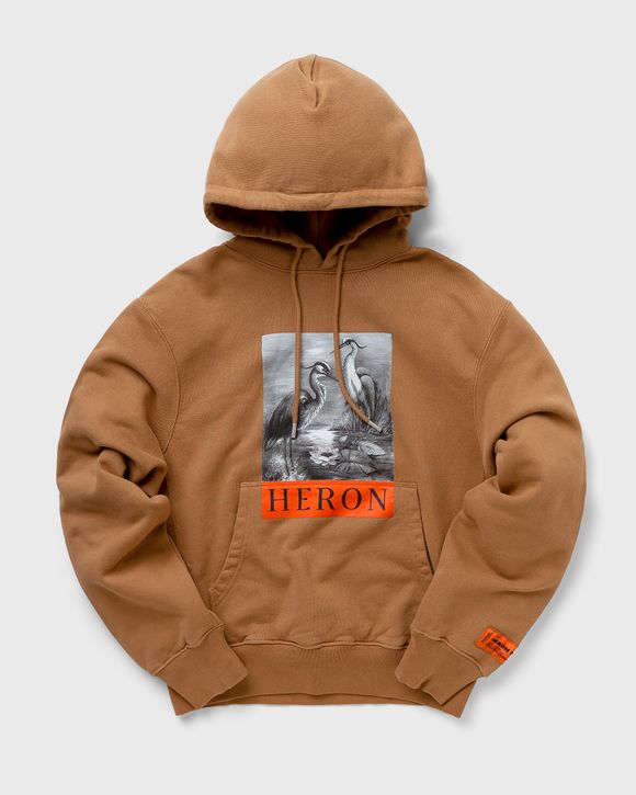 Heron Preston HERON BW HOODIE Brown BSTN Store