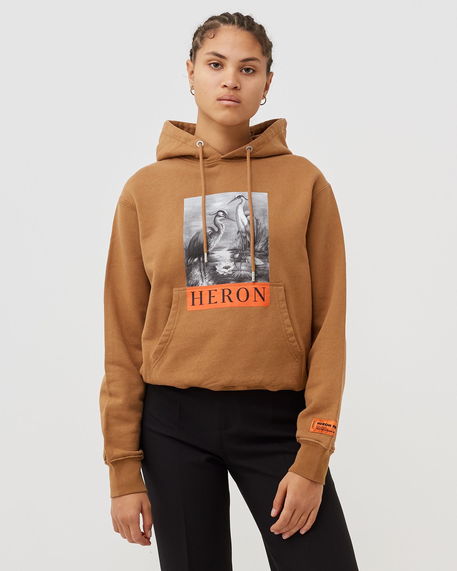 HERON BW HOODIE