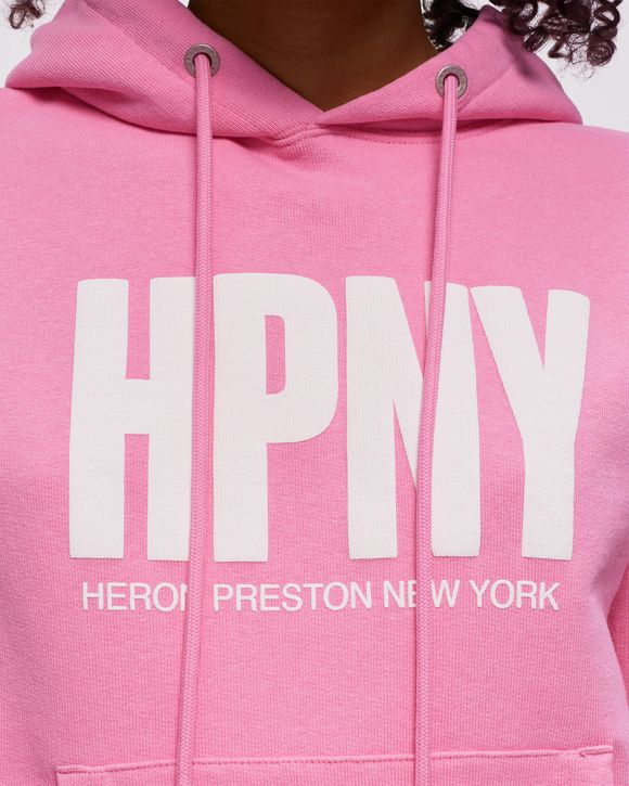 Heron Preston REG HPNY HOODIE Pink BSTN Store