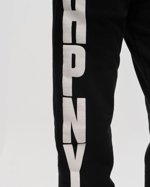 Heron Preston REG HPNY SWEATPANTS Black - BLACK WHITE