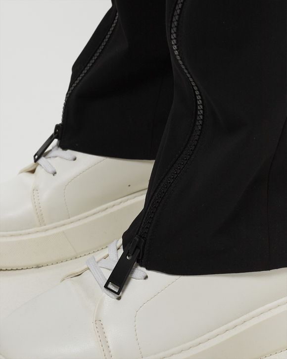 GABARDINE ZIP PANTS