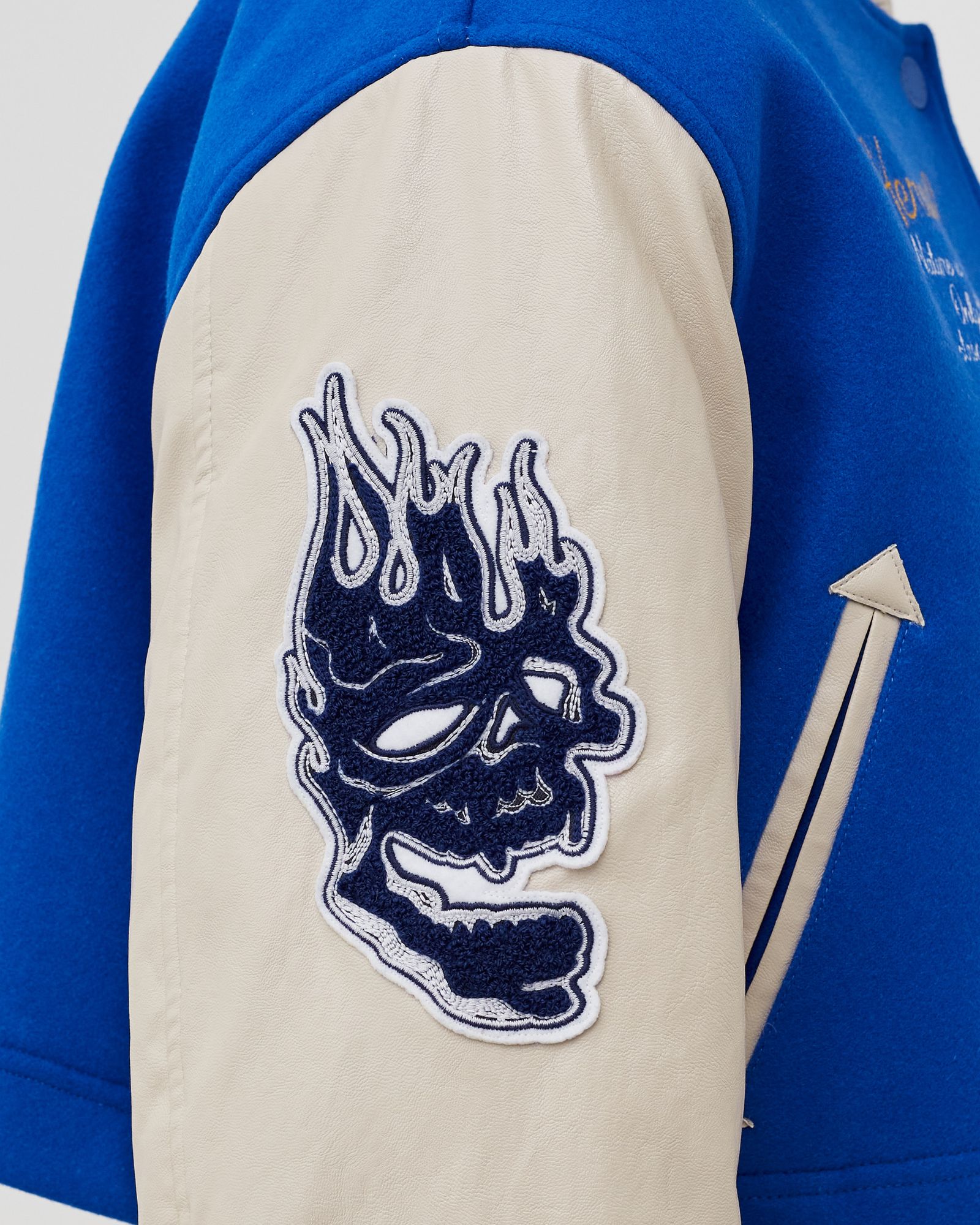 WMNS HERON PATCHES VARSITY JACKET 