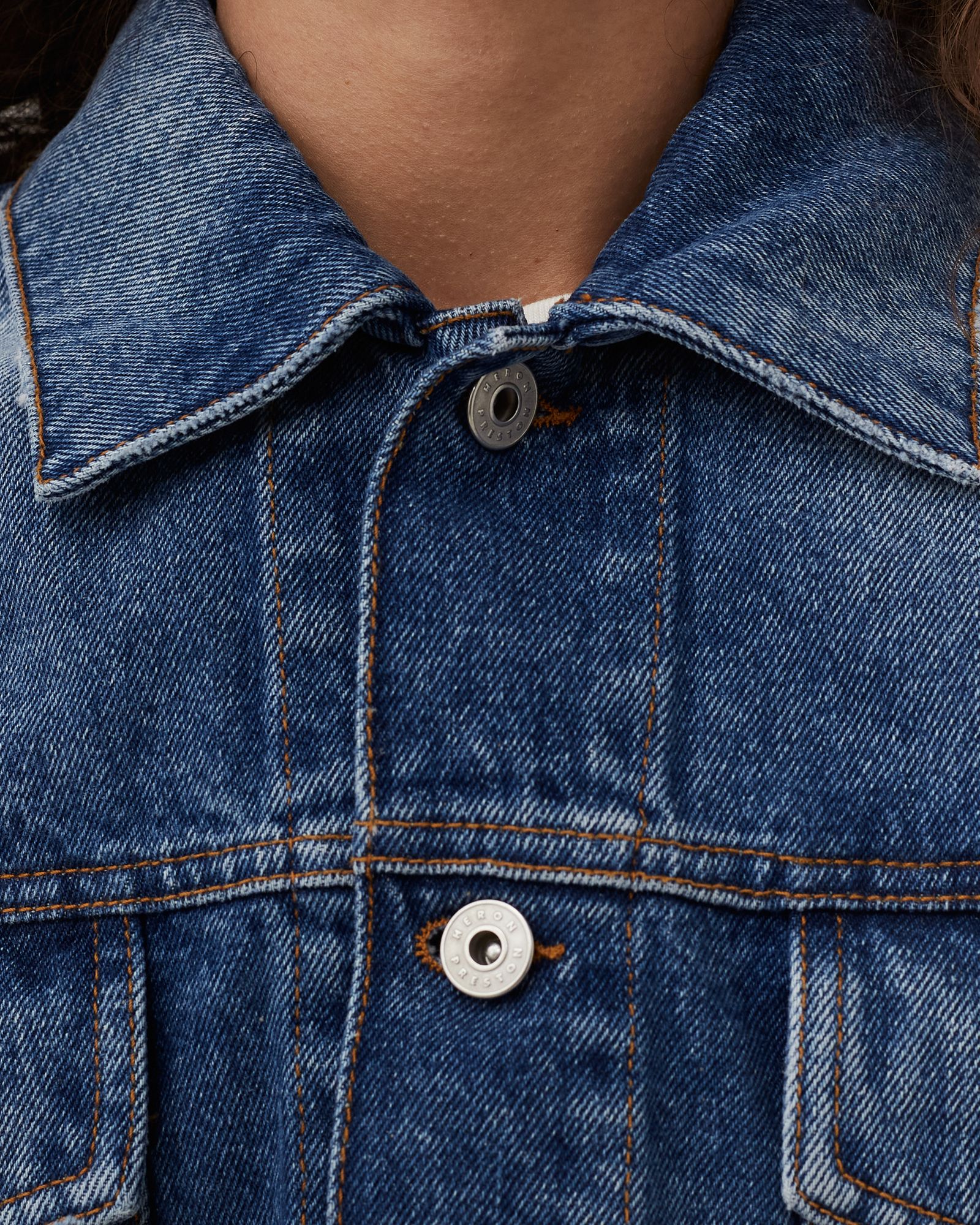 WMNS DENIM REGULAR JACKET 