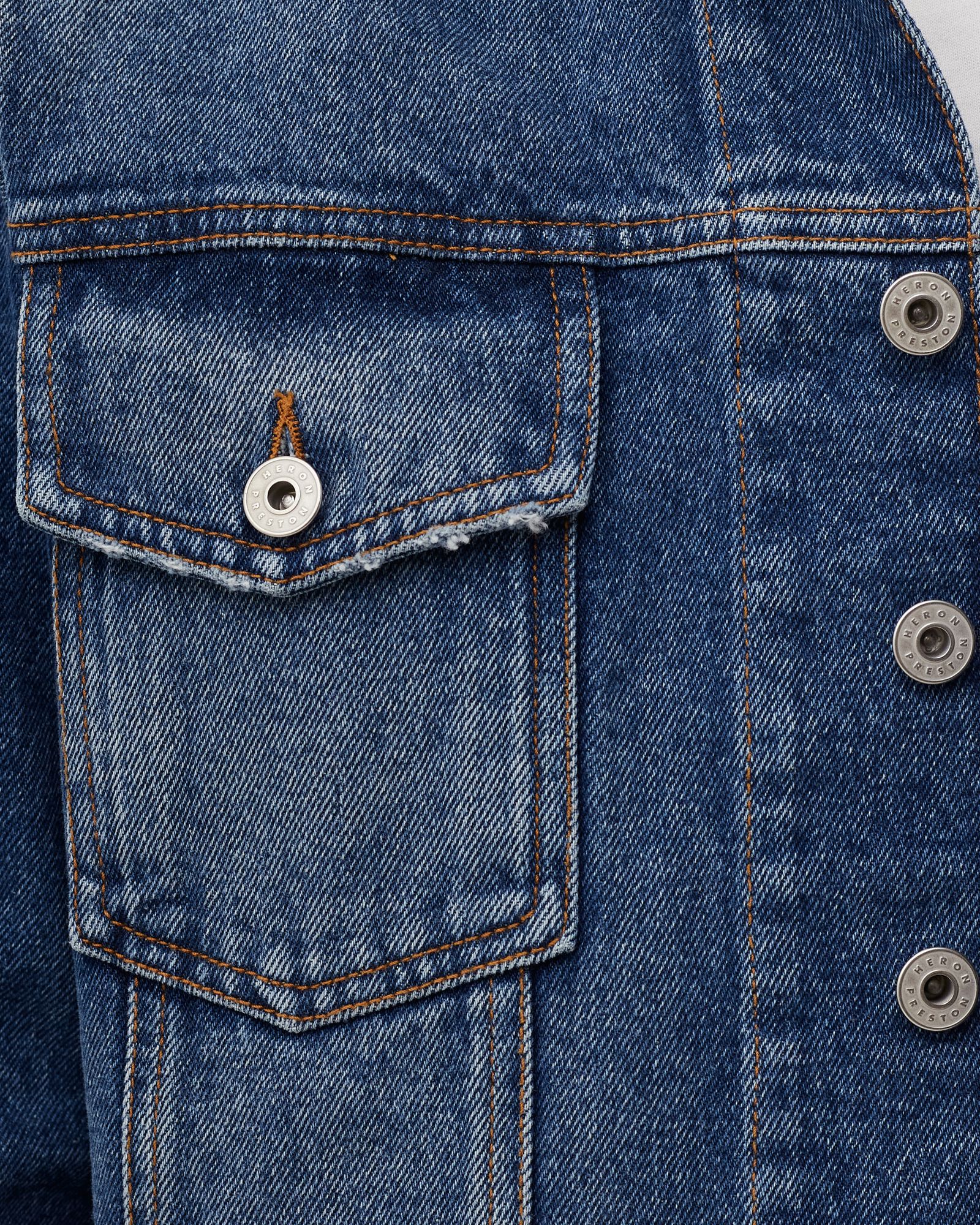 WMNS DENIM REGULAR JACKET 