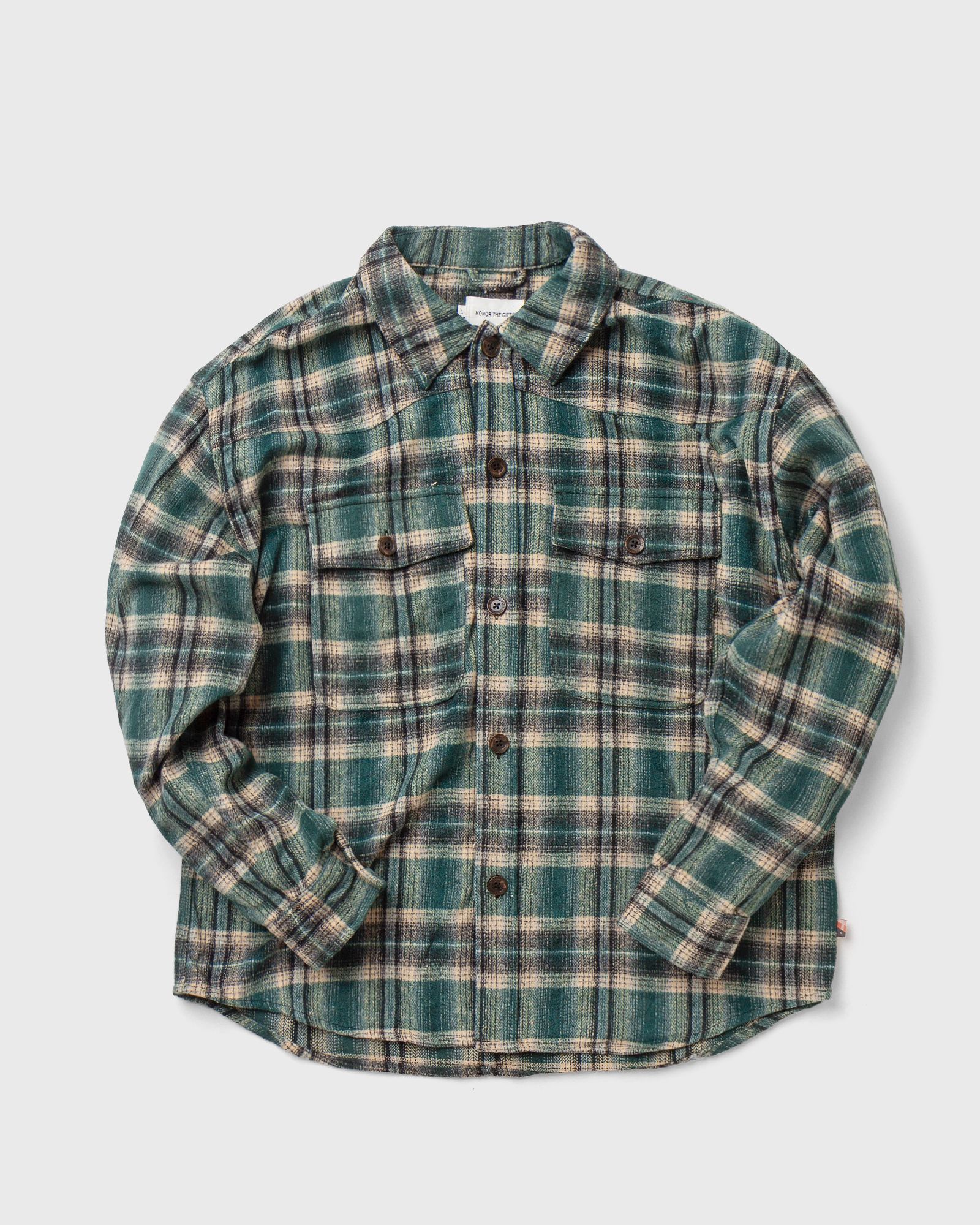 NOSTALGIA FLANNEL BUTTON UP SHIRT
