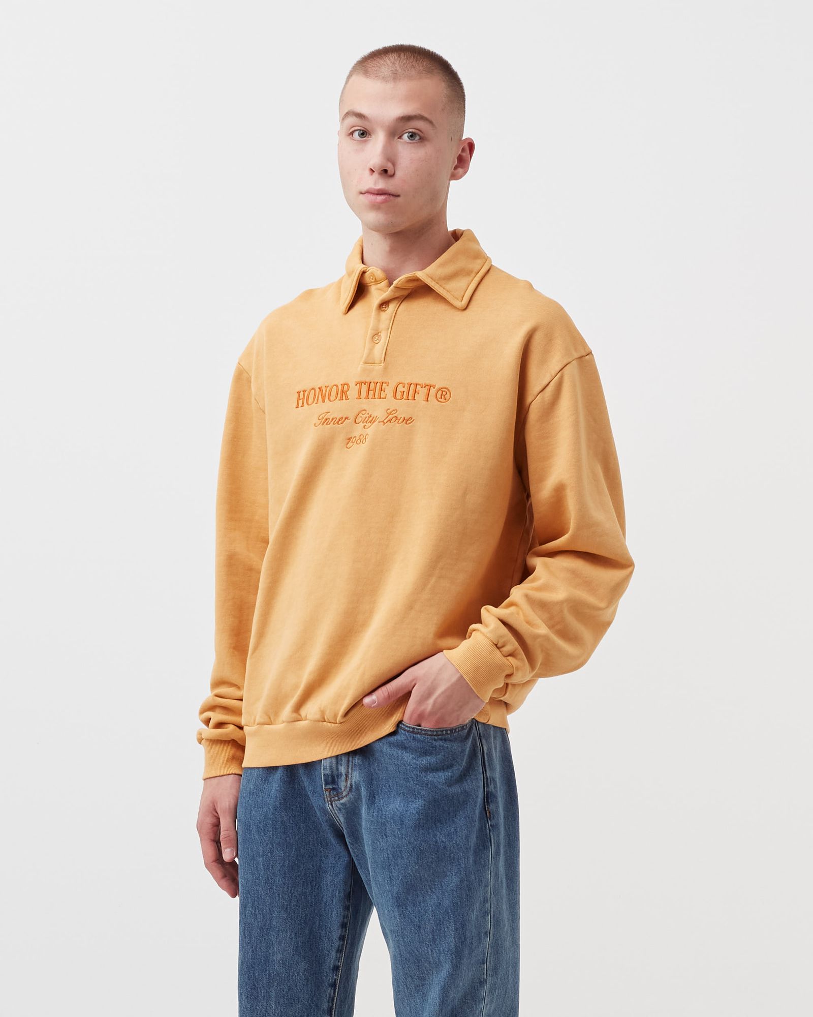 RUGBY CREWNECK SWEATSHIRT