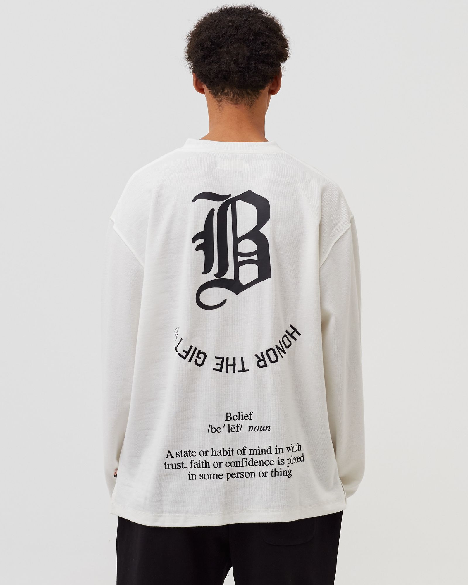 BELIEF L/S TEE