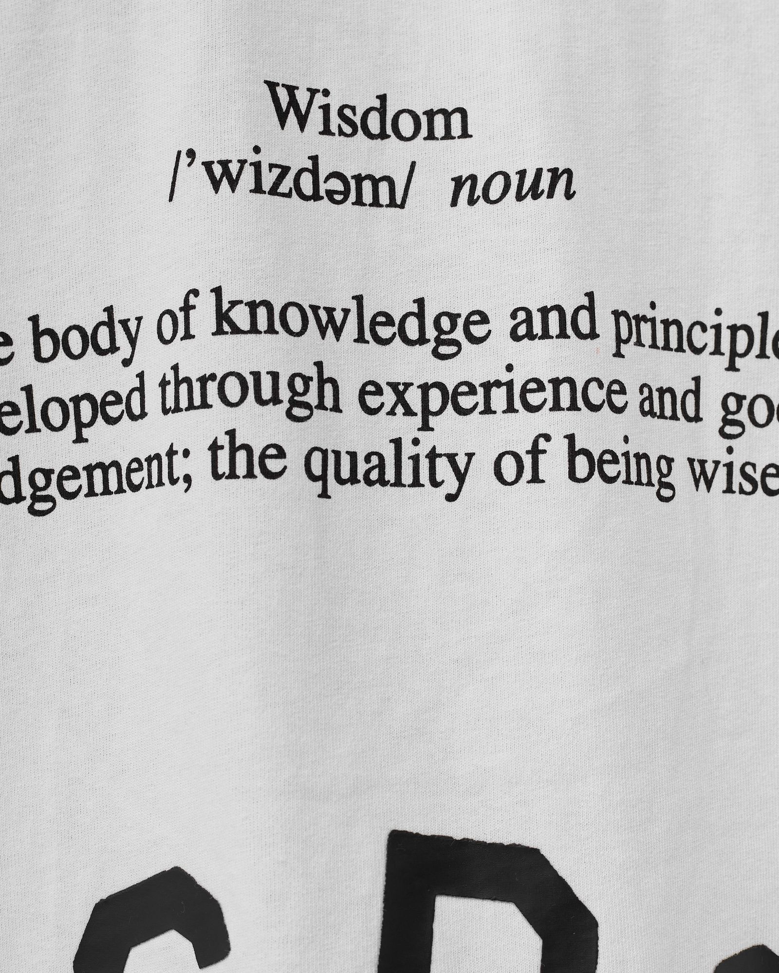 HTG WISDOM S/S TEE