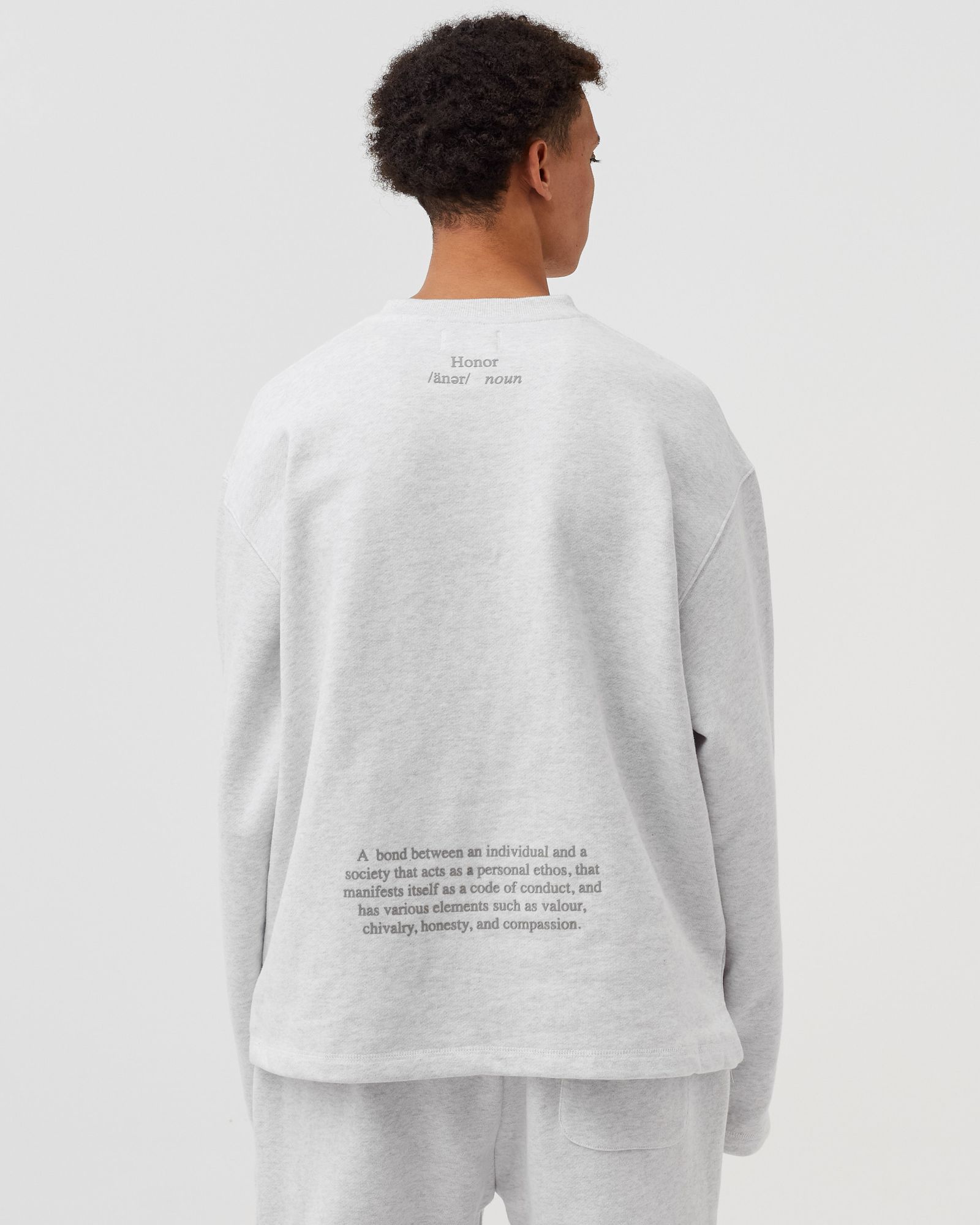 HONOR CODE CREWNECK