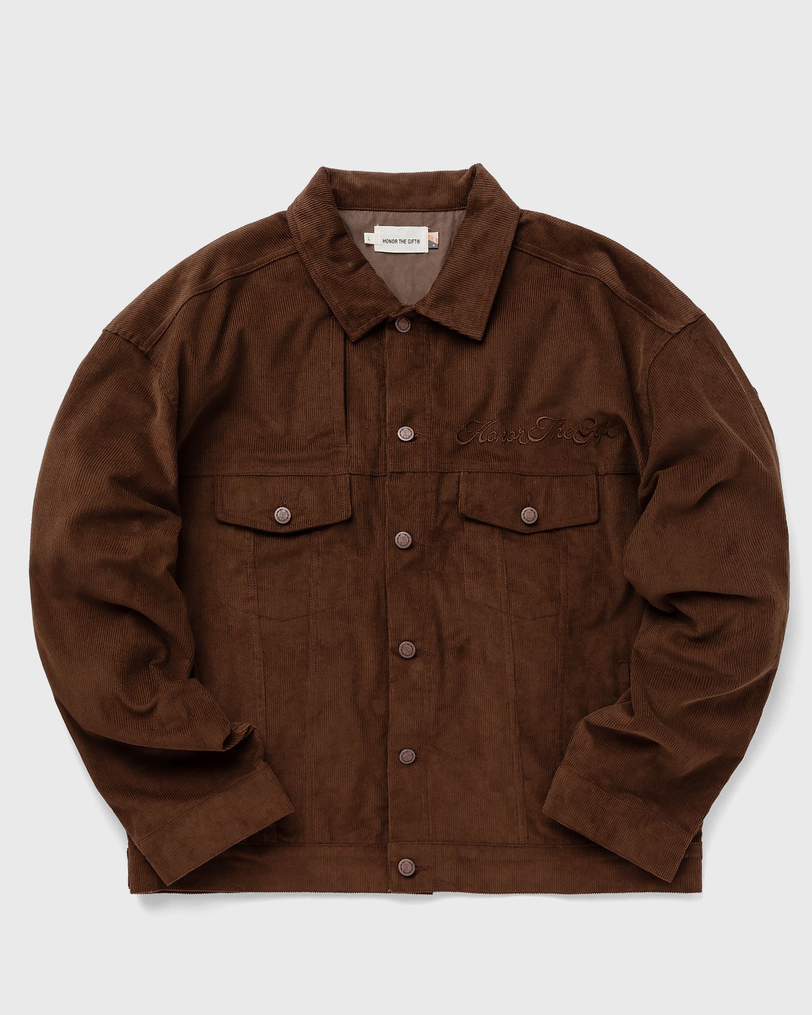 Honor The Gift - htg trucker jacket men denim jackets brown in größe:xl
