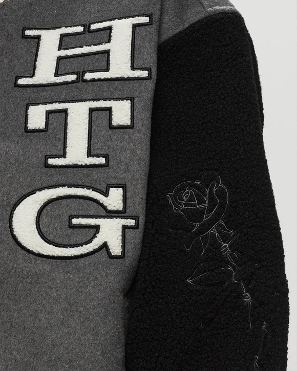 Honor The Gift HTG LETTERMAN JACKET Black/Grey - GREY