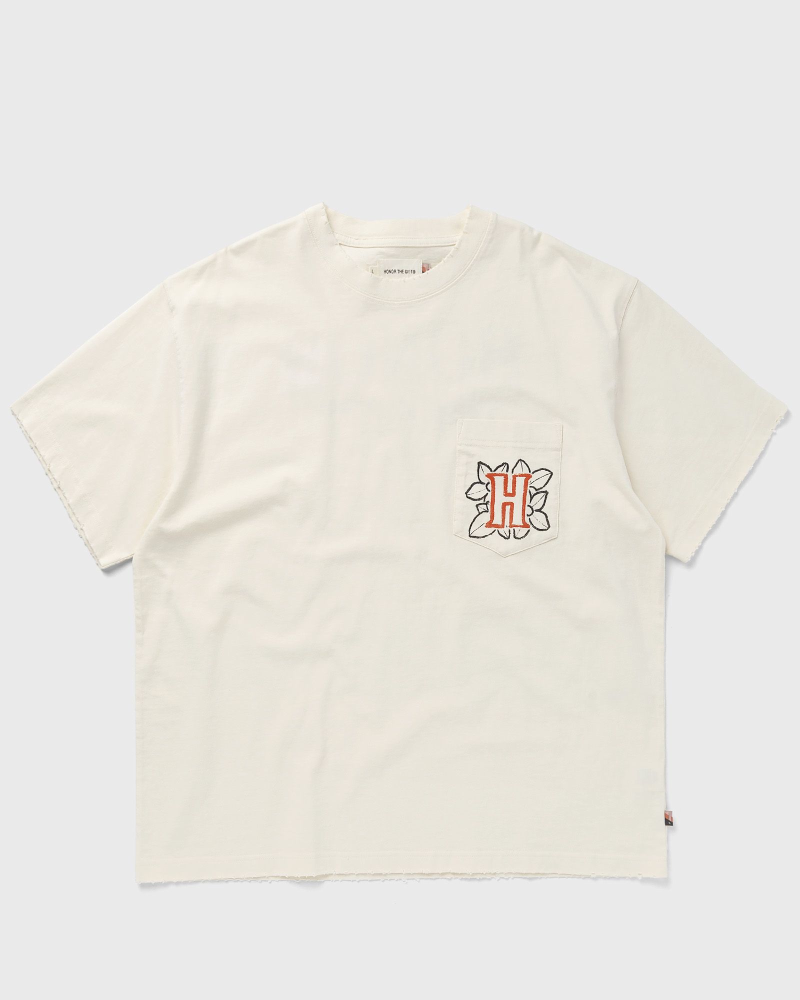 FLORAL POCKET SS TEE