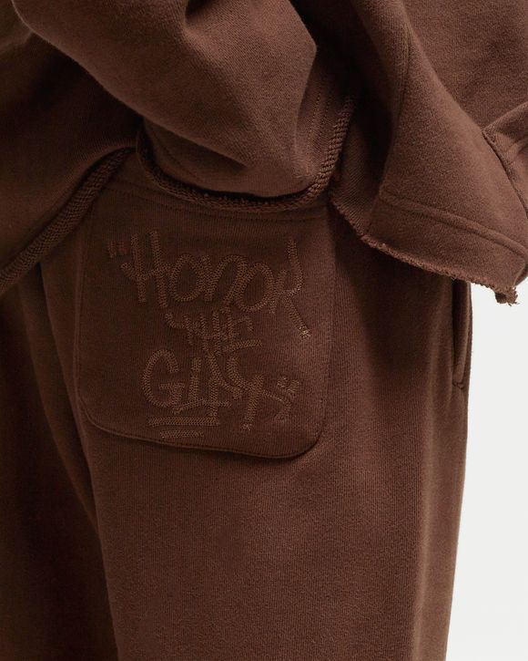SCRIPT EMBROIDERED SWEATS