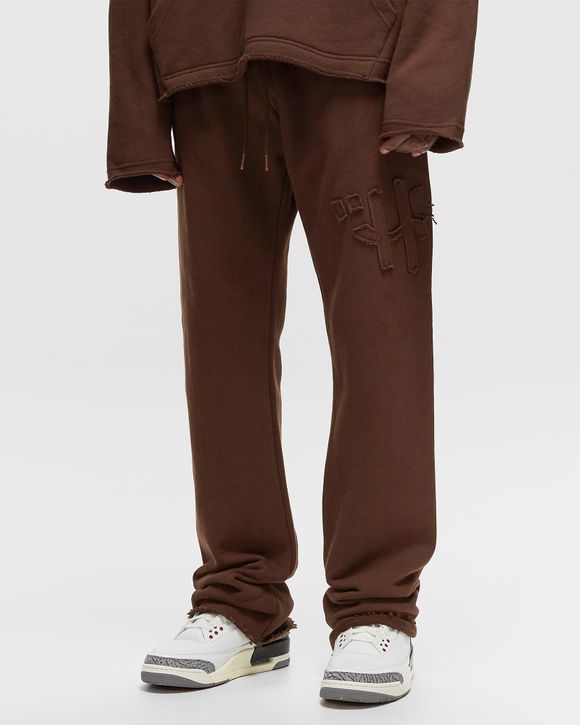 SCRIPT EMBROIDERED SWEATS