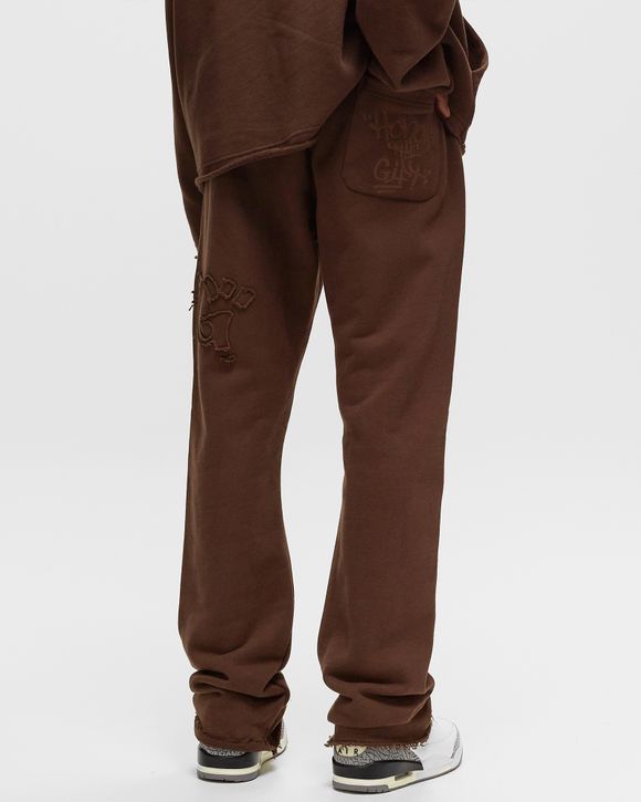 SCRIPT EMBROIDERED SWEATS