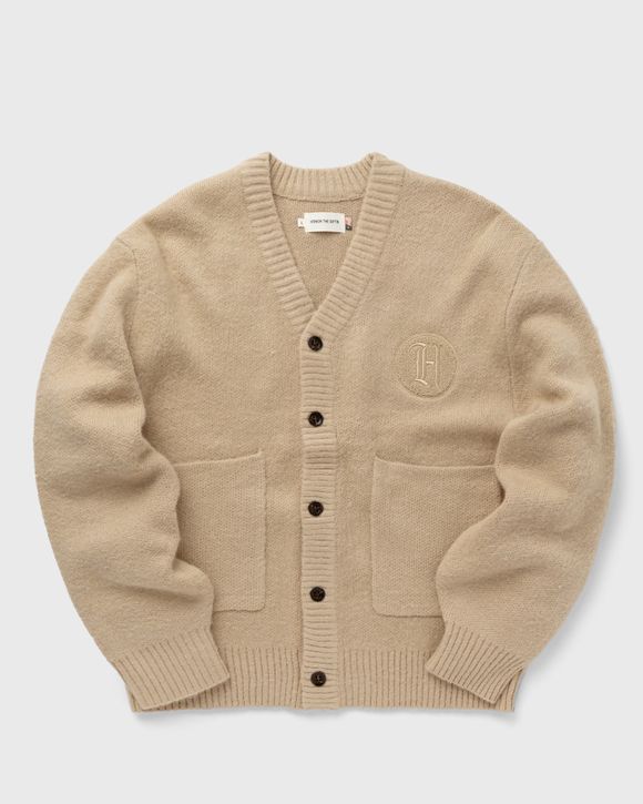 STAMPED PATCH CARDIGAN