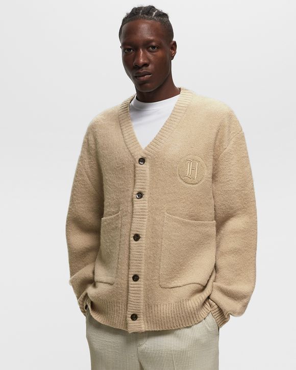 STAMPED PATCH CARDIGAN