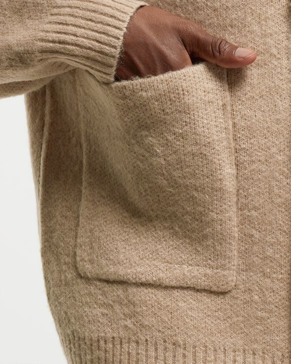 STAMPED PATCH CARDIGAN