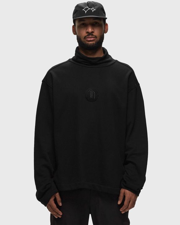 Honor The Gift STAMP PATCH TURTLE NECK PULLOVER Black | BSTN Store