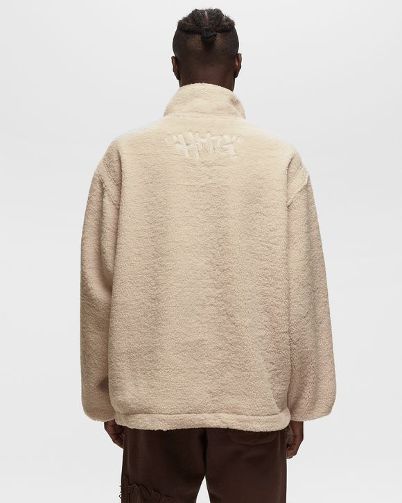 Honor The Gift SCRIPT SHERPA PULLOVER Beige BONE