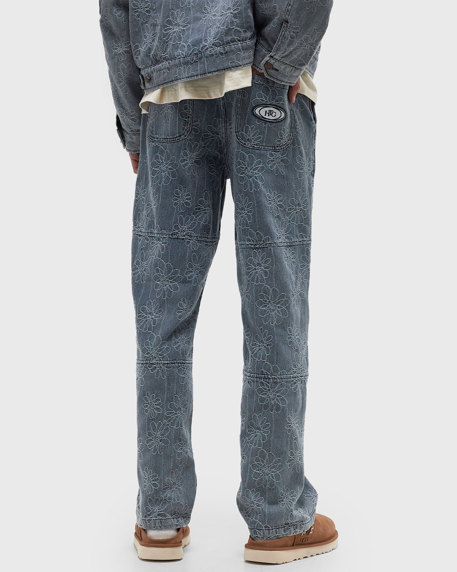 FLOWER JACQUARD PANT