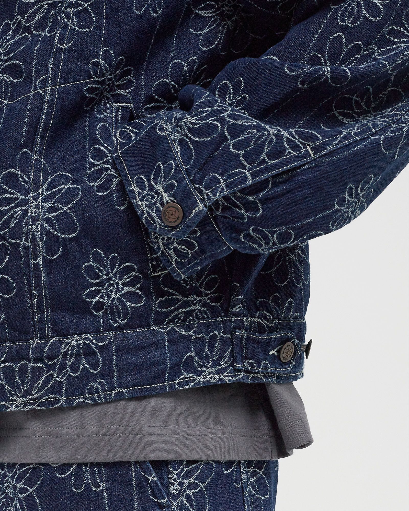FLOWER JACQUARD JACKET