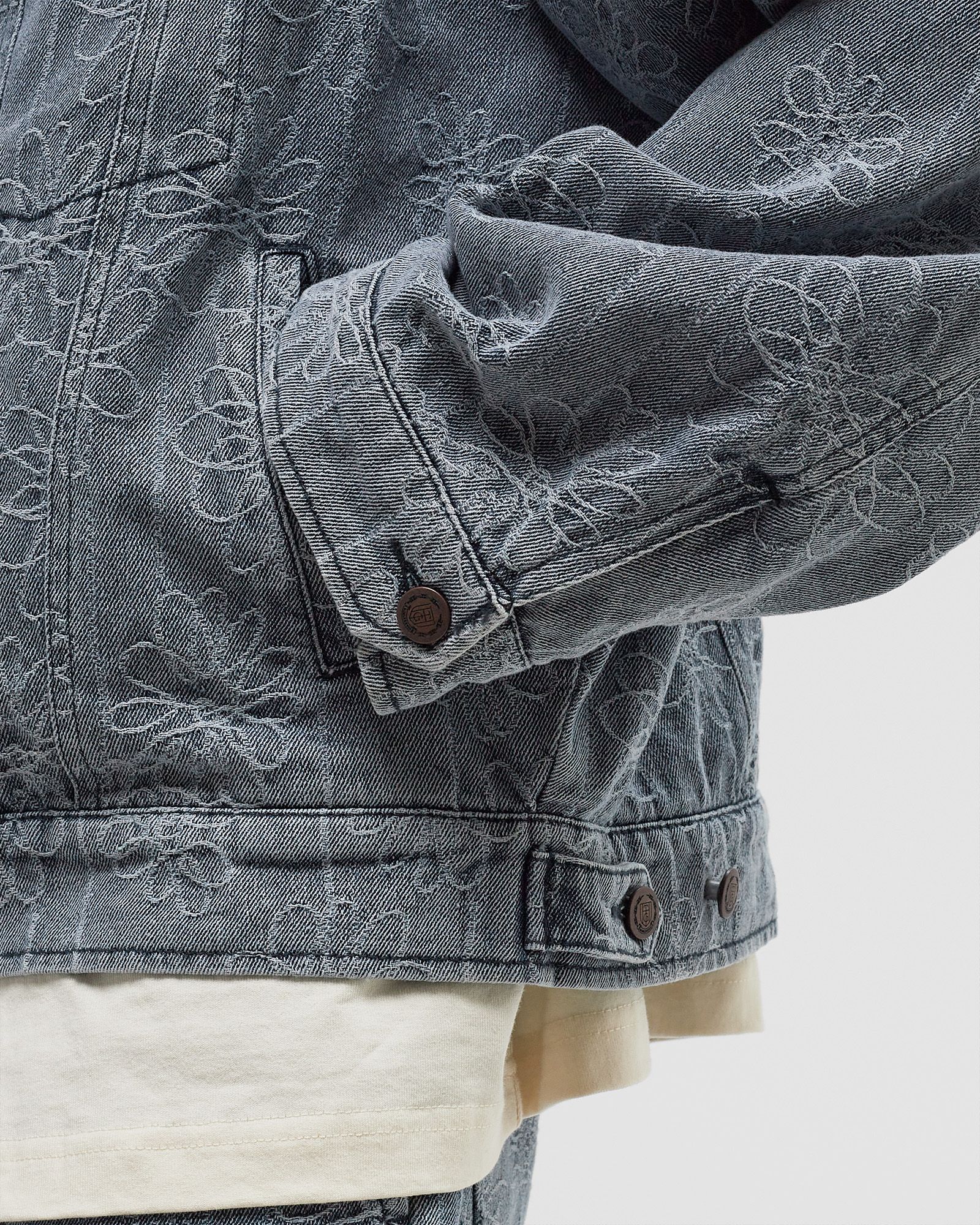 FLOWER JACQUARD JACKET