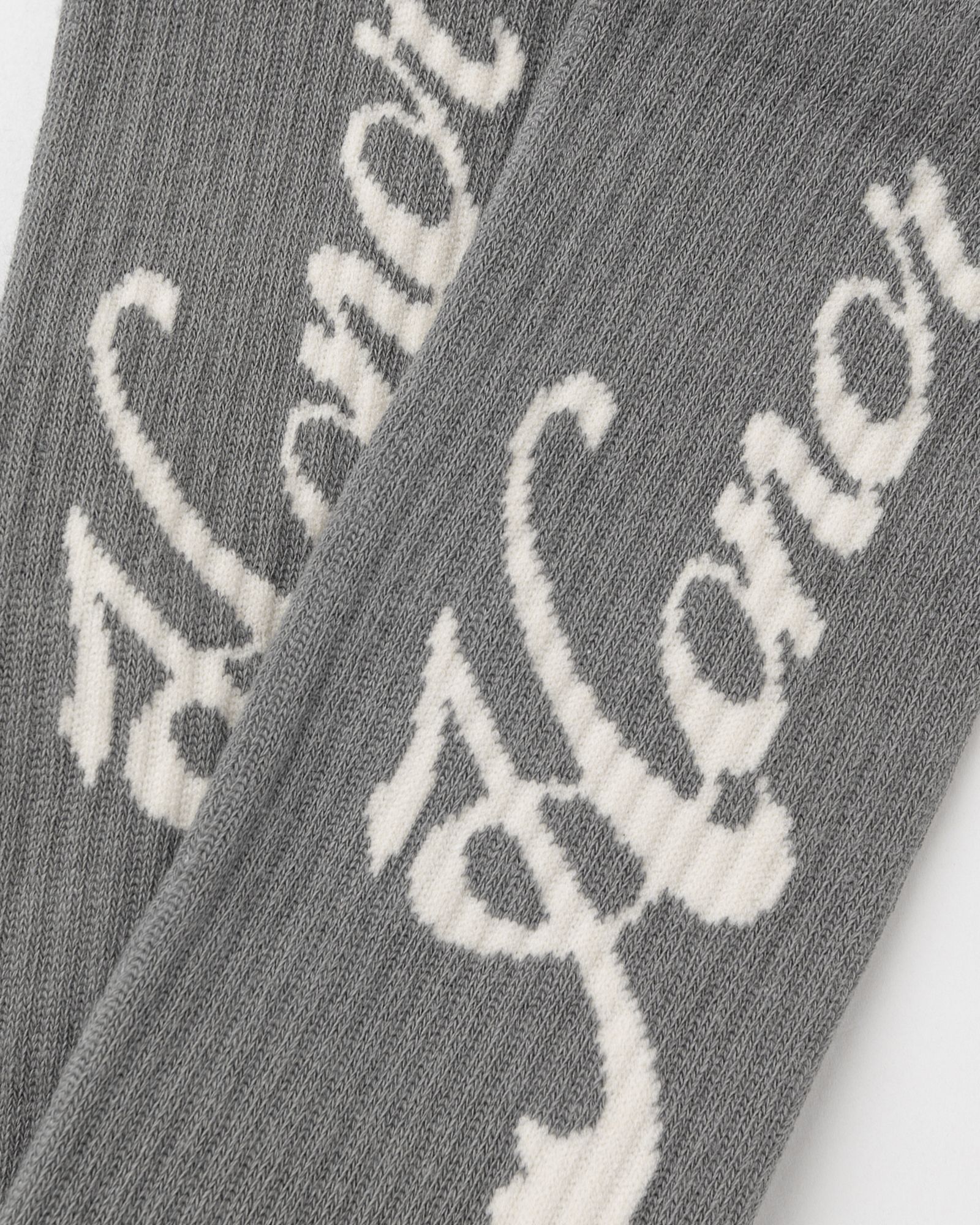 HONOR SCRIPT RIBBED SOCK