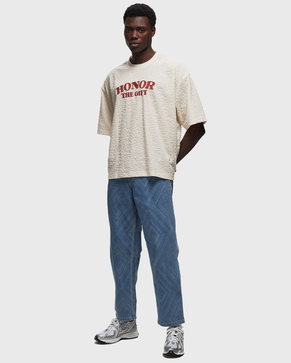 Honor The Gift STRIPE BOX TEE Beige | BSTN Store